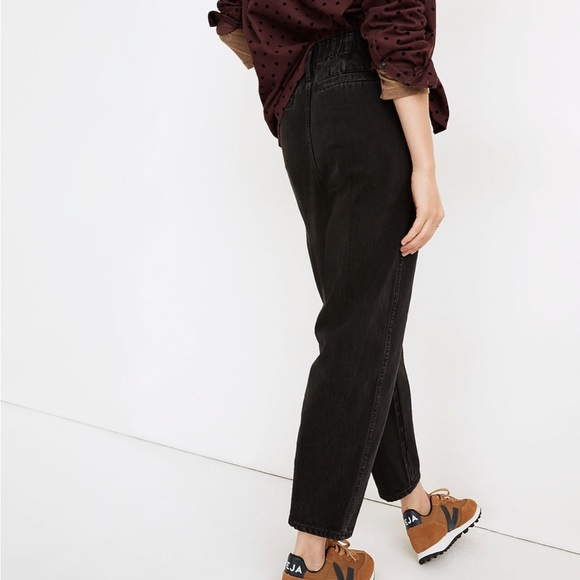 Madewell Pull-on Balloon Jeans in Hobson Wash Paper Bag Edition - Picture 4 of 6